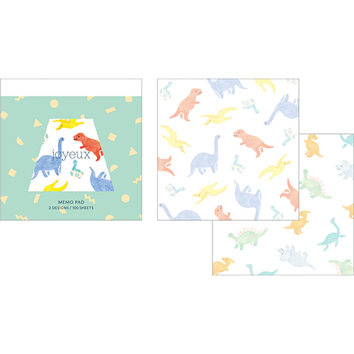#エルコミューン メモ帳 ジョワイユ･メモパッド  ダイナソー JYX-016