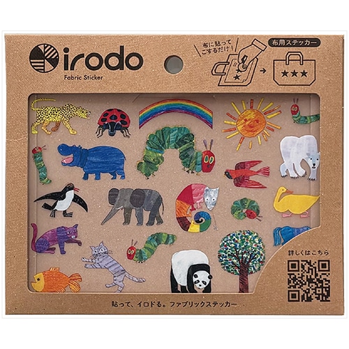#カミイソ産商(国内販売のみ） シール エリックカール･ファブリックステッカー  Animals ECL-102