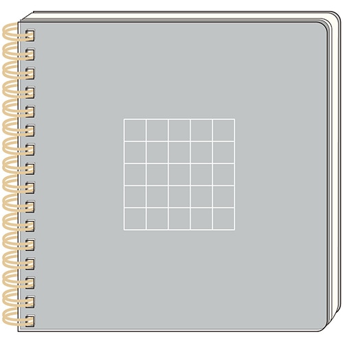 #エルコミューン ノート ルートノート  グレー RTN-004