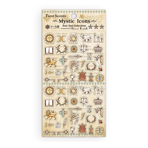 #シール堂 シール シートシール  mystic icons ks-ss-10014