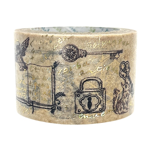 #シール堂 マスキングテープ きらぴかマスキングテープ  錬金術魔法陣 ks-dt-50026