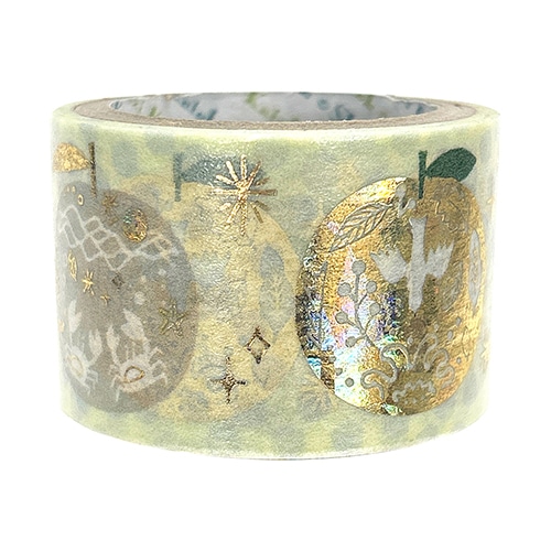 #シール堂 マスキングテープ 宮沢賢治幻燈館きらぴかマスキングテープ  やまなし2 ks-dt-50031