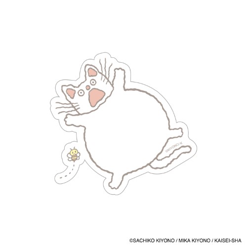 #日本出版販売(国内販売のみ） シール eHONTOMO･ダイカットステッカー ノンタン  ほわほわほわわ IP466008