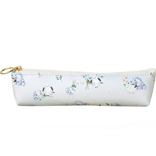 #ラボクリップ 収納用品 スーレフルール･ペンケース  ブルー A26-SFPC-BL