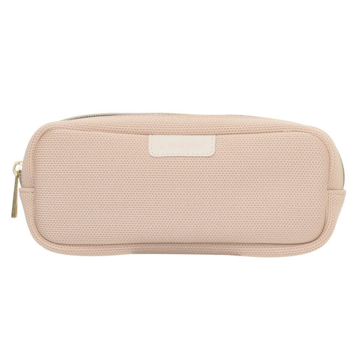 #ラボクリップ OA関連小物 ラリュール･スリムケーブルポーチ メッシュポケット付 ピンクベージュ A26-LLCP-PK