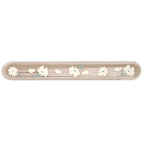 #ラボクリップ キッチン用品 シェリール･箸・クリア箸箱セット 箸サイズ175mm ピンクベージュ A26-ZLH-PB