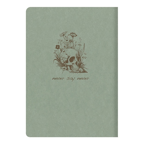 #クオバディス・ジャパン(国内販売のみ） ノート フライングスピリット糸綴じノート A5横罫 スカル cf107536b