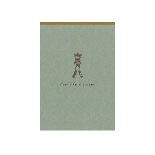 #クオバディス・ジャパン(国内販売のみ） メモ フライングスピリットメモパッド A6･横罫 クイーン cf107646a