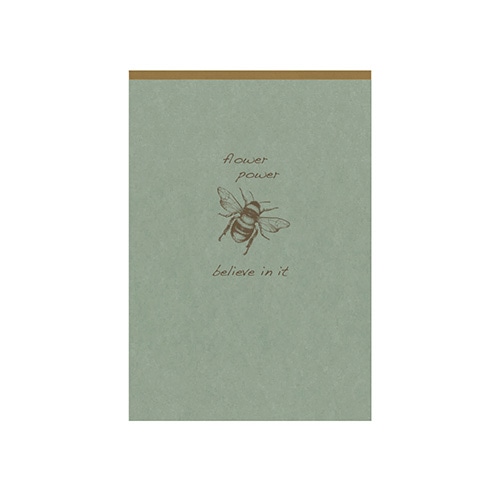 #クオバディス・ジャパン(国内販売のみ） メモ フライングスピリットメモパッド A6･横罫 ハチ cf107646c