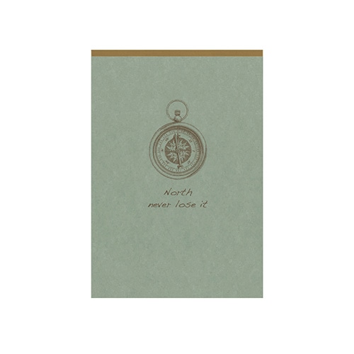 #クオバディス・ジャパン(国内販売のみ） メモ フライングスピリットメモパッド A6･横罫 コンパス cf107646e