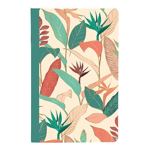 #クオバディス・ジャパン(国内販売のみ） ノート ガイア糸綴じノート 9x14･横罫c ピーコック cf116251c