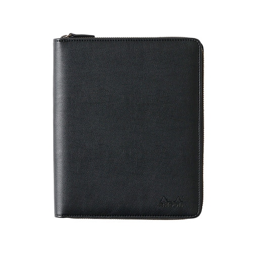 #クオバディス・ジャパン(国内販売のみ） ノート関連小物 PUラウンドジップケース  ブラック cf16purzbk