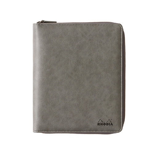 #クオバディス・ジャパン(国内販売のみ） ノート関連小物 PUラウンドジップケース  グレー cf16purzgy