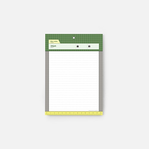 #クオバディス・ジャパン(国内販売のみ） ノート ノートパッドADMIN A5 グリーン ptbla5-012-ti