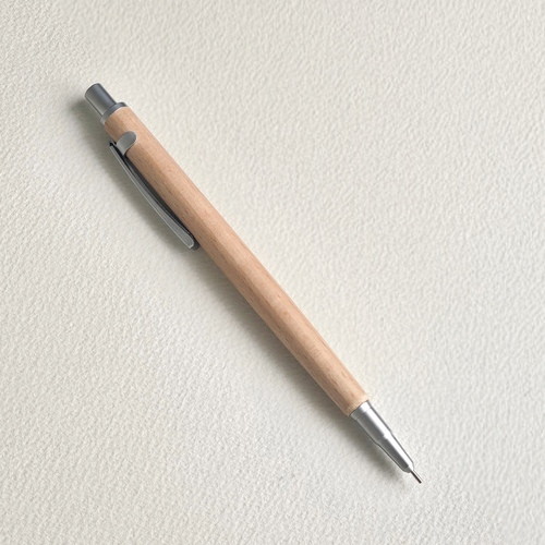 #インターアクト シャープペンシル ウッドシャープペンシル 0.5mm ブラウン MP514-BR