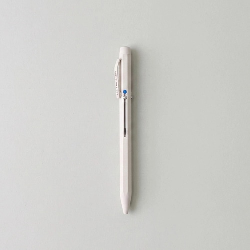 #インターアクト ボールペン LOG ヴィンテージメタル 4カラー マルチペン 0.7mm ホワイト BP8114 WH