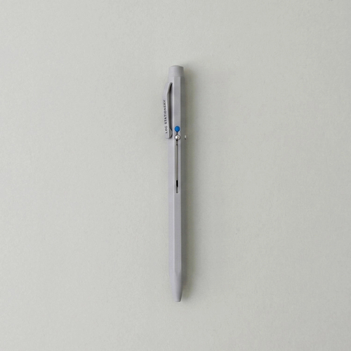 #インターアクト ボールペン LOG ヴィンテージメタル 4カラー マルチペン 0.7mm グレイ BP8114 GY