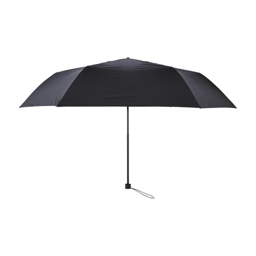 #アンベル 折りたたみ雨傘 ALTERNA SLIM60 親骨サイズ60cm Black A2759