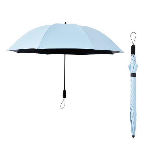 #アンベル 晴雨兼用長傘 KALCT HEATBLOCK  親骨サイズ58cm WaterBlue A1570