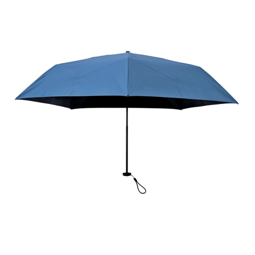 #アンベル (Amazon・楽天・ヤフーなどのモールサイトは不可)晴雨兼用折りたたみ傘 pentagon HEATBLOCK 秒速プリーツ 親骨サイズ50cm CloudBlue 025751