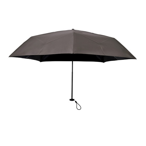 #アンベル (Amazon・楽天・ヤフーなどのモールサイトは不可)晴雨兼用折りたたみ傘 pentagon HEATBLOCK 秒速プリーツ 親骨サイズ50cm Sepia 025775