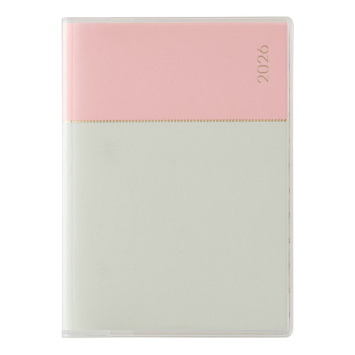 #日本能率協会(国内販売のみ） ペイジェム 手帳 2026年 4月始まり マンスリー プチ アイダにメモ 日曜始まり ピーチミント 9819