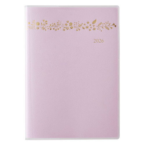 #日本能率協会(国内販売のみ） ペイジェム 手帳 2026年 4月始まり B6 マンスリー アイダにメモ 日曜始まり ラベンダ― 9906