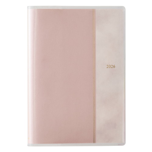 #日本能率協会(国内販売のみ） ペイジェム 手帳 2026年 4月始まり B6 ウィークリー 週間方眼メモ 月曜始まり ピンク 9989