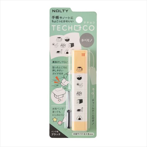 #日本能率協会 印章用品 テチョコ･アイコンスタンプ  ニコレシピタベモノ TCIS07