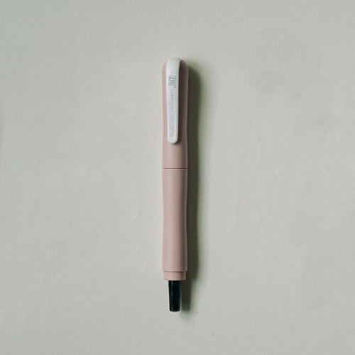 #呉竹 サインペン ZIG LETTER PEN COCOIRO 極細ブラック  POTTER'S　PINK LPCF010-03S