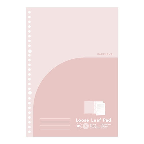 #キョクトウ・アソシエイツ リーフパッド パペルールLLパッド B5･Ａ罫  RPL02A