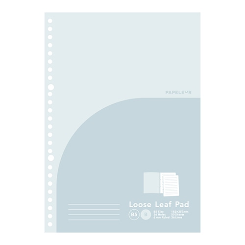 #キョクトウ・アソシエイツ リーフパッド パペルールLLパッド B5･Ｂ罫  RPL02B