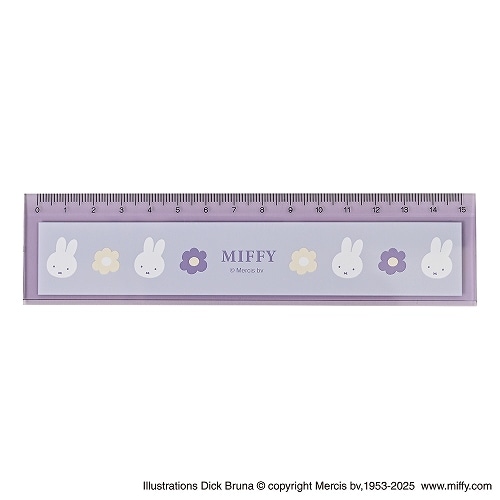 #クツワ(国内販売のみ） 筆記関連小物 定規 15cm ミッフィー MF945