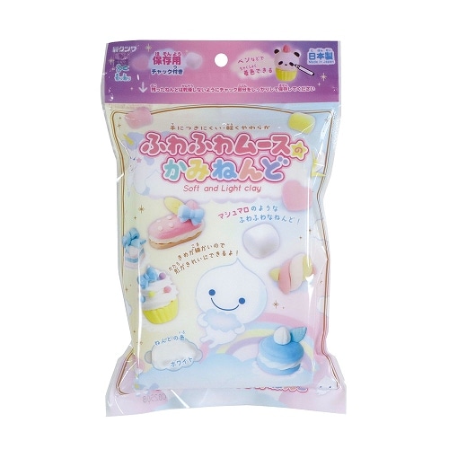 #クツワ クラフト用品 ムースのかみねんど  白 PT218