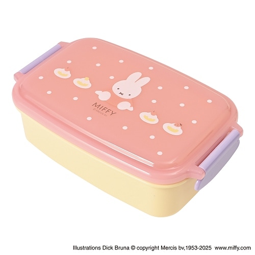 #クツワ(国内販売のみ） ランチ雑貨 角型密封弁当箱 500ml ミッフィー MF969