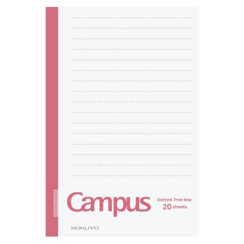 #コクヨ 付箋 ノートふせん表紙カバー付 A罫･大20枚  ﾒ-NT152ATH