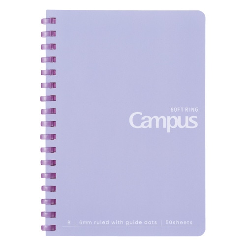 #コクヨ ノート キャンパスソフトリングドット A6･50枚  ｽ-S151BT-V