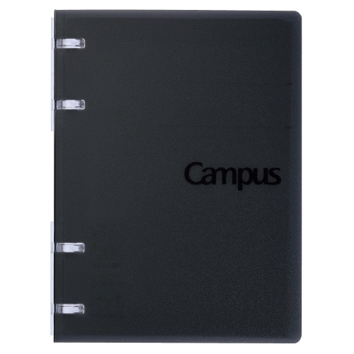 #コクヨ リーフノート キャンパスノートバインダー A6･40枚 ブラック ﾙ-NP120D