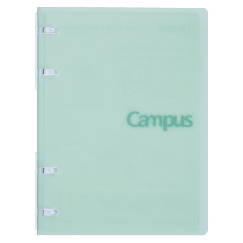 #コクヨ リーフノート キャンパスノートバインダー A6･40枚 グリーン ﾙ-NP120G