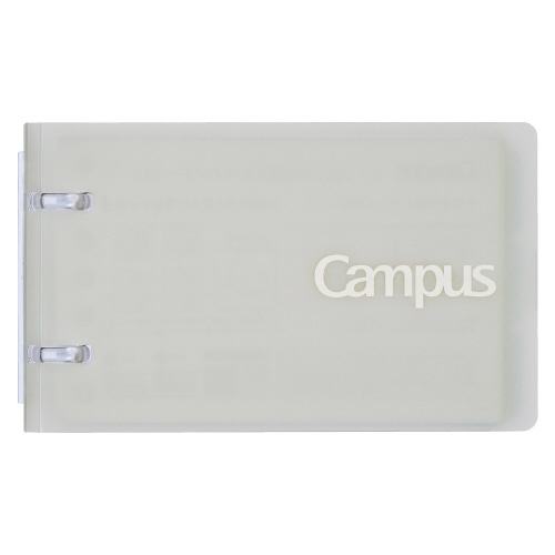 #コクヨ リーフノート キャンパスノートバインダー A7･60枚 グレー ﾙ-NP110M