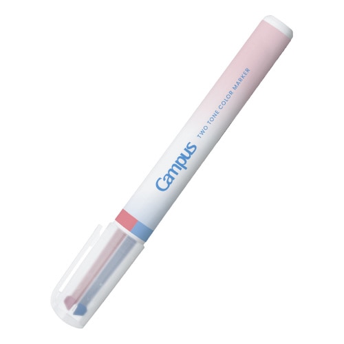 #コクヨ サインペン 限定キャンパスマーカーP＆R  ブルー/ピンク PM-MT100-L4-1
