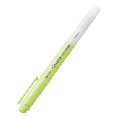 #コクヨ マーカー エニーライナー･マーカー 4mm･細字 ネオングリーン WPM1-4