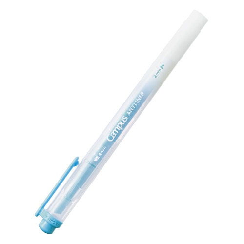 #コクヨ マーカー エニーライナー･マーカー 4mm･2mm ネオンブルー WPM2-2