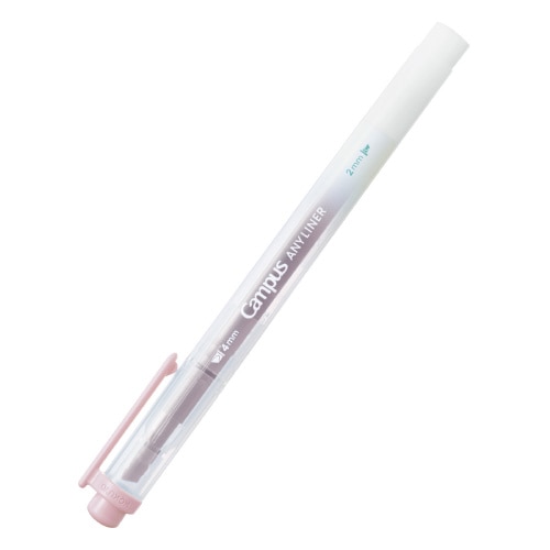 #コクヨ マーカー エニーライナー･マーカー 4mm･2mm スモーキーピンク WPM2-11