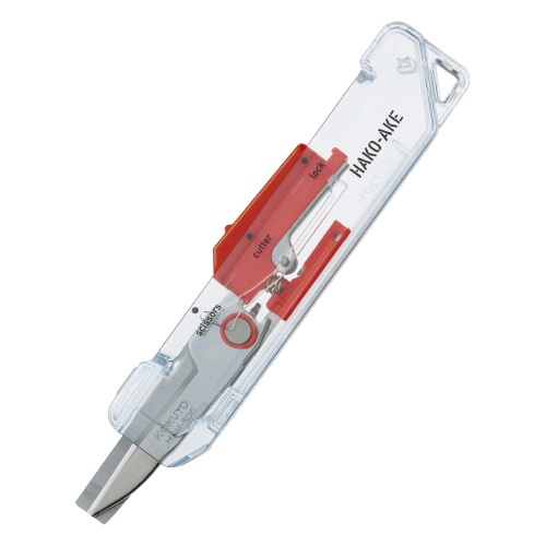 #コクヨ 事務小物 ハコアケ･TRANSPARENT MECHANISM  赤 HSM-500TM-R