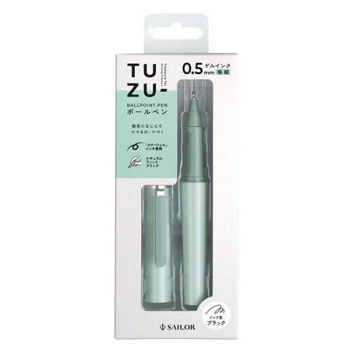 #セーラー万年筆 ボールペン TUZU ボールペン セルフ 0.5mm グリーン 82-0241-160