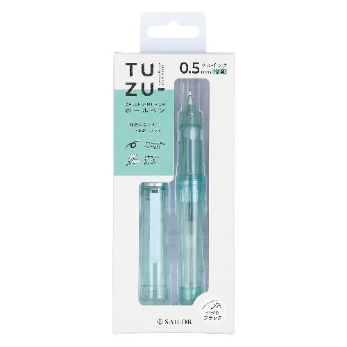#セーラー万年筆 ボールペン TUZU･Glassy2 0.5mm ライトグリーン 820261105