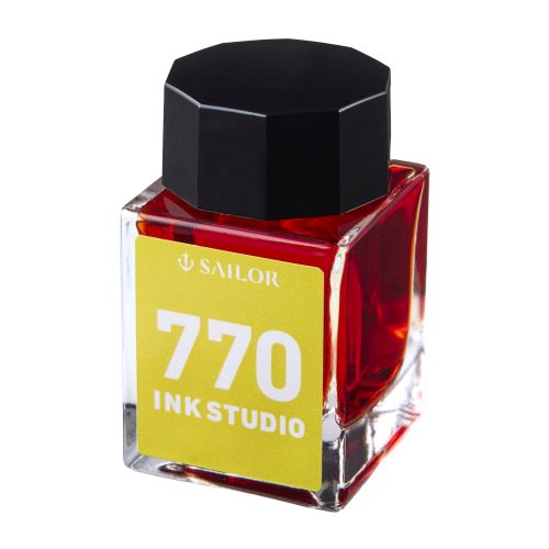 #セーラー万年筆  万年筆用ボトルインク･INK STUDIO 20ml イエロー 131300770