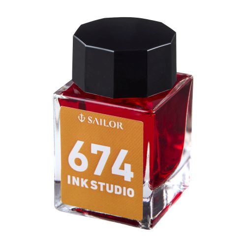 #セーラー万年筆  万年筆用ボトルインク･INK STUDIO 20ml オレンジ 131300674