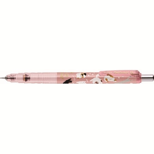 最終#ゼブラ(国内販売のみ） シャープペンシル 限定デルガード・いつでもいっしょ 0.5ｍｍ にゃんにゃんピンク P-MA85-ATS-MP